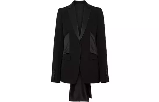 Burberry Женский деловой пиджак, черный