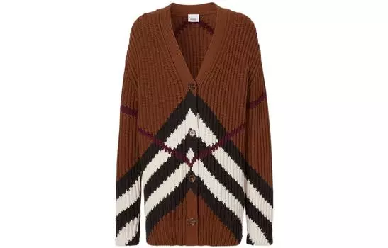 Burberry Женский Кашемировый Свитер, цвет Brown