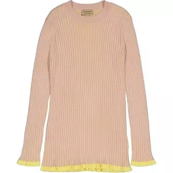 Burberry Женский кашемировый вязаный свитер розового цвета