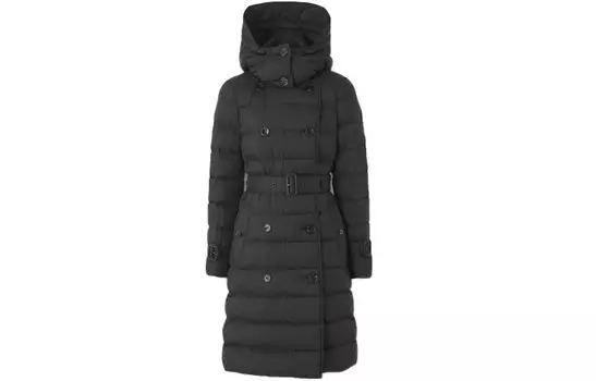 Burberry Женский пуховик, цвет Black