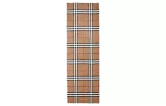 Burberry Женский шелковый шарф, Khaki