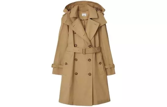 Burberry Женский тренчкот бежевого цвета