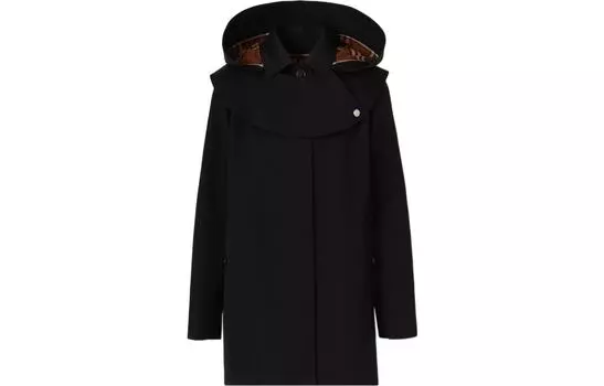 Burberry Женский тренчкот FW22, черный