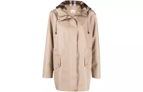 Burberry Женское Укороченное Пальто, цвет Brown