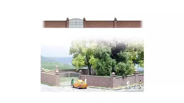 Busch Modellspielwaren Каменная стена с воротами