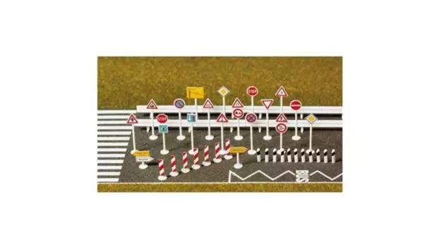 Busch Modellspielwaren Комплект дорожных знаков