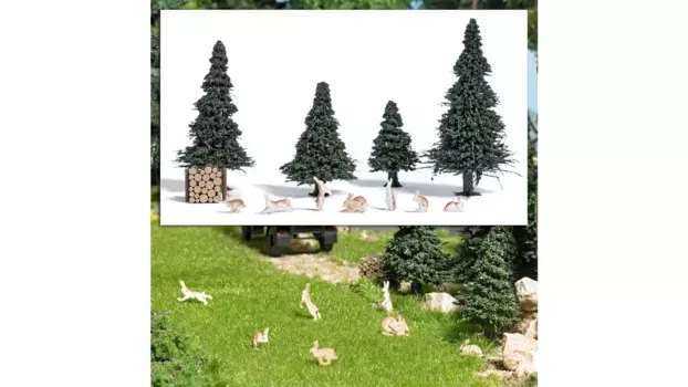 Busch Modellspielwaren Кролики