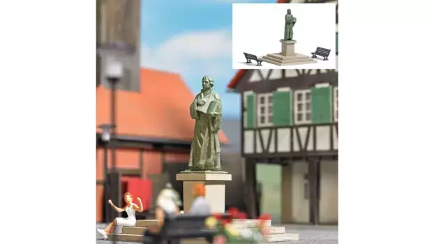 Busch Modellspielwaren Мини-мир: памятник Лютеру