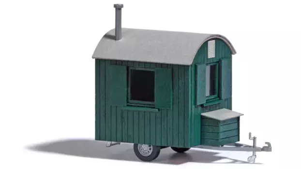 Busch Modellspielwaren модельного года лесозаготовительный грузовик зеленый