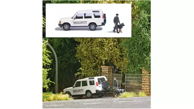 Busch Modellspielwaren Набор действий: Служба безопасности