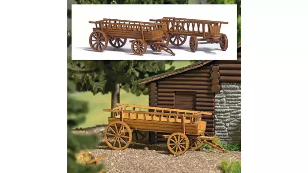 Busch Modellspielwaren Прицеп для сена