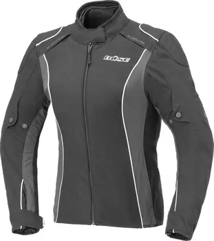 Куртка текстильная мотоциклетная женская Bse Cara, черный