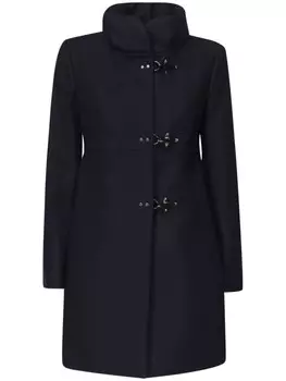 Бушлат с высоким воротом Fay, синий