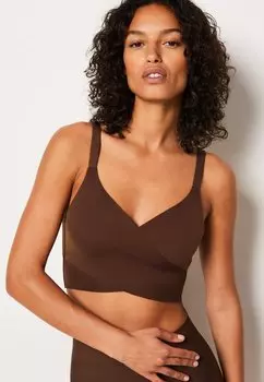 Бюстье 24 HOURS Etam, коричневый