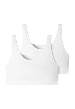 Бюстье 95/5, 2 упаковки, для женщин SCHIESSER, белый