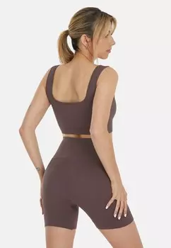 Бюстье ADAPT SEAMLESS SQUARE SQUATPROOF, коричневый