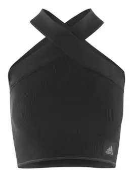 Бюстье adidas HALTER BRALETTE, черный