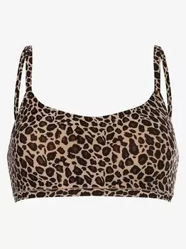 Бюстье без косточек, на подкладке, из мягкого эластичного материала. Chantelle, черный