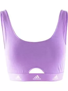 Бюстье-Бралетт с круглым вырезом Adidas Sportswear, фиолетовый