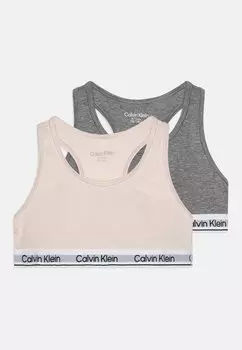 Бюстье BRALETTE 2 PACK Calvin Klein Underwear, розовый