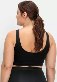Бюстье DOPPELPACK BUSTIERS Sheego, черный