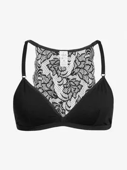 Бюстье Erlich Textil BH mit Spitze MATHILDA, черный