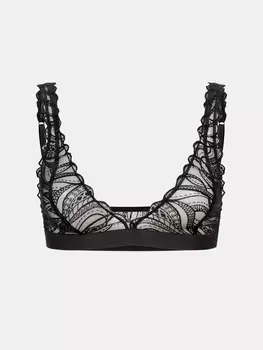 Бюстье Erlich Textil Exquisit Lace Bralette, черный