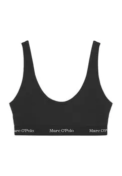 Бюстье Essentials с логотипом для женщин Marc O'Polo, черный