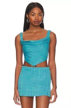 Бюстье Lovers and Friends Montauk, цвет Oceanic Teal Blue