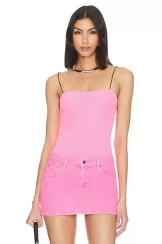Бюстье Michael Lauren Nirvana Crop, цвет Neon Pink
