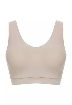 Бюстье однотонное, на широких бретелях, для женщин CHANTELLE, нюд