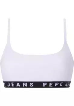 Бюстье Pepe Jeans "Логотип", белый