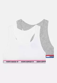 Бюстье Racerback Bras 2 Pack Converse, белый