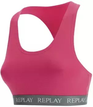 Бюстье Replay "LADY RACERBACK BRA", со спинкой-борцовкой, фуксия