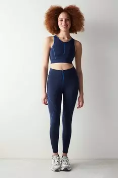 Бюстье с короткой молнией Penti, синий