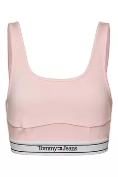 Бюстье с логотипом Tommy Jeans, розовый