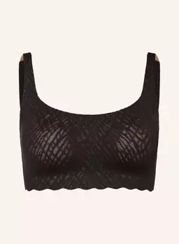 Бюстье с нулевым чувством блаженства Sloggi, черный