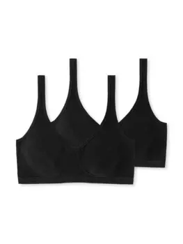 Бюстье Schiesser 95/5 Organic Cotton Padded, черный