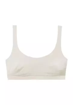 Бюстье, широкие бретели, для женщин CALIDA, цвет Star White
