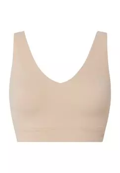 Бюстье, широкие бретели, пояс под грудью, для женщин HUGO, цвет Light Beige