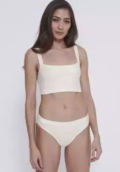 Бюстье sloggi "GO Casual Top", без косточек, белый