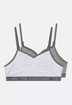 Бюстье Solid 2 Pack Polo Ralph Lauren, цвет andover heather