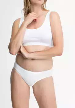 Бюстье Speidel, без раздражающих боковых швов, белый