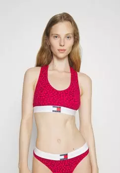 Бюстье Tommy Jeans БРАЛЕТТ С ПРИНТОМ, красный
