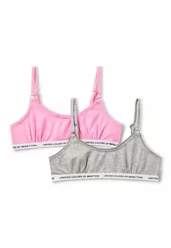 Бюстье TWO PACK United Colors of Benetton, фуксия
