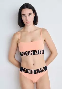 Бюстье UNLINED BRALETTE INTENSE POWER Calvin Klein Underwear, оранжевый