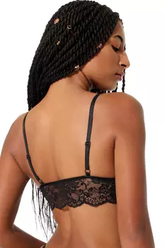 Бюстье Yenita Spitzen Bralette, черный