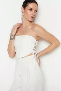 БюстьеTrendyol на косточках, белый