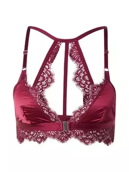 Бюстгальтер ABOUT YOU x hunkemller Triangle Bra Violet, темно-красный