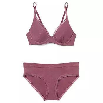 Бюстгальтер Adore Me Noraeen, бордовый